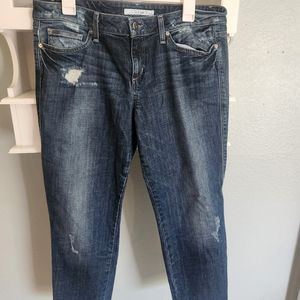 Dark Blue Joe's, cropped fit